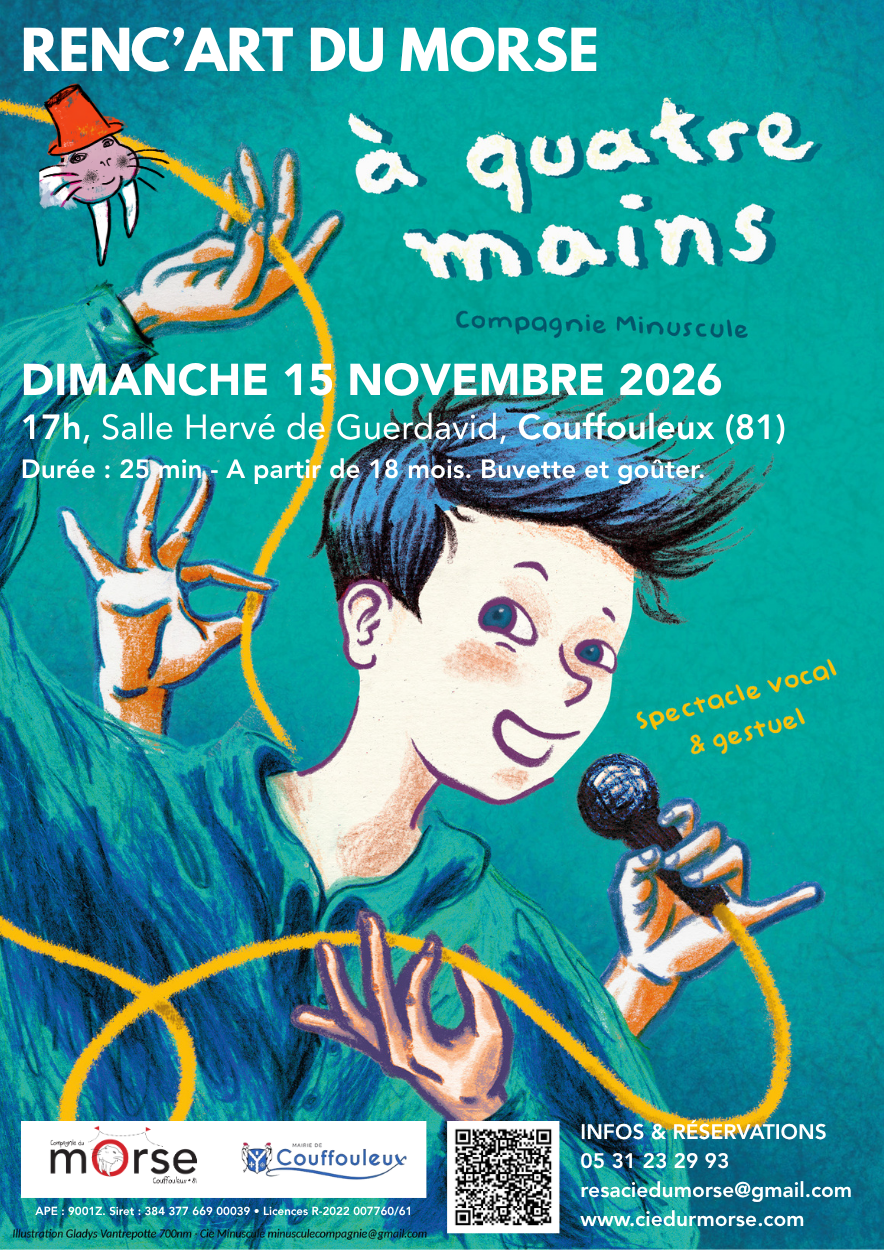 Affiche Renc'Art du 16/11/26 : A quatre mains